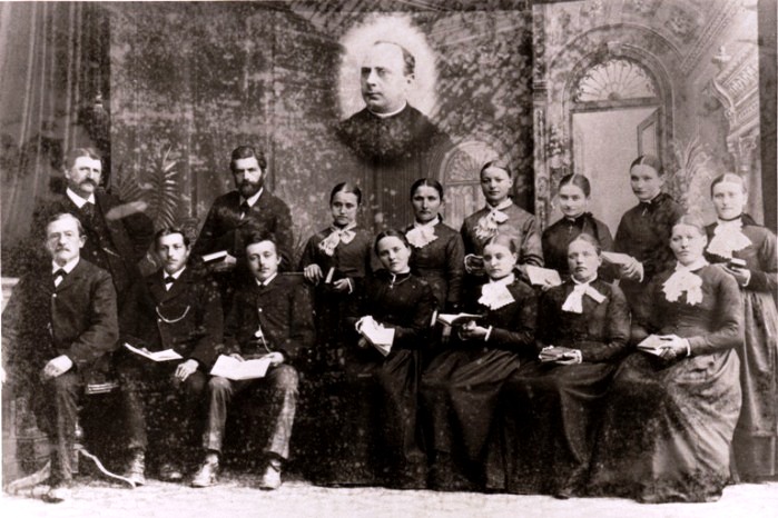 Der Chor im Jahr 1885