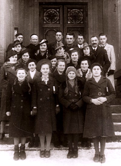 Der Chor im Jahr 1941 Der Chor im Jahr 1941
