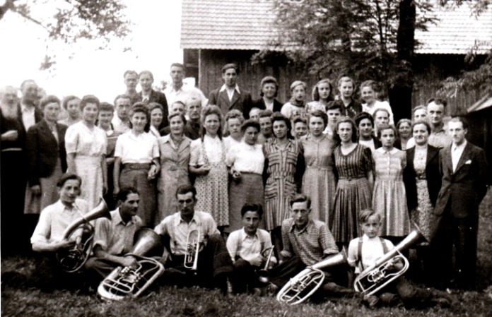 Der Chor im Jahr 1949