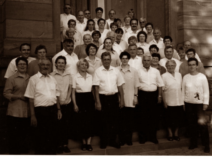 Der Chor im Jahr 2002 Der Chor im Jahr 2002